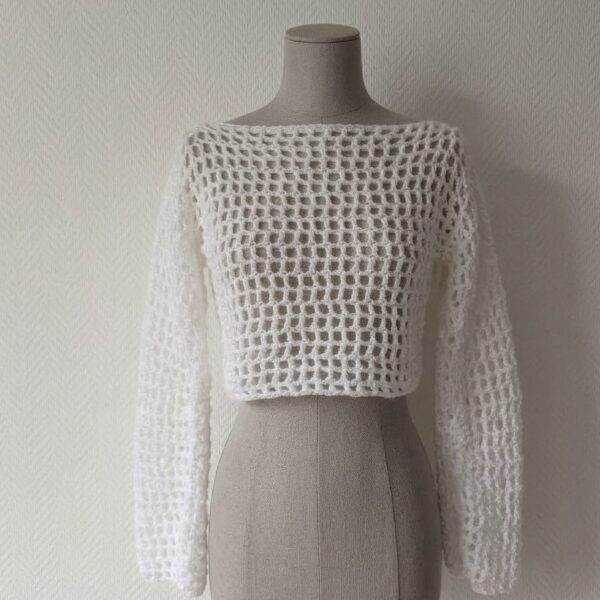 Pull en crochet